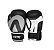 Luva De Boxe Muay Thai 16oz P10-16 - Acte Sports Preto/cinza - Imagem 1