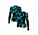 Camiseta Pesca Uv50 Mar Negro Feminina Premium Camuflada - Imagem 1