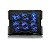 Base Notebook Hexa Cooler Até 17' 6 Fans Azul - Multilaser - Imagem 1