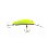 Isca Artificial Banana Bs-115 Sagitra - Ação Fundo - Cor Verde Limão Barriga Branca - Imagem 1
