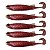 ISCA ARTIFICIAL SOFT MONSTER 3X E-SHAD ULTRA RED 5 UNID - Imagem 1
