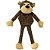 Brinquedo Macaco de Pelúcia GRIPT-PET com Apito – Diversão, Conforto e Estímulo para Cães e Gatos - Imagem 1