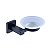 Kit Acessórios De Banheiro Lavabo 6 Peças Preto Fosco Luxo IKAB01 - Imagem 3