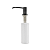 Dispenser Dosador para Detergente 300ml Aço inox 304 Grafite IDI03 - Imagem 1