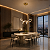 Luminária Pendente Lustre Led 3 em 1 Infinito Dourado Moderno Luxuoso INL118 - Imagem 2