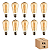 Kit 10 Lâmpadas Filamento Led ST64 4w 2700k Branco Neutro - Imagem 1