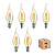 Kit 6 Lâmpada Filamento Led Vela 4w 2700k Branco Neutro - Imagem 1