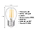 Kit 6 Lâmpada Filamento Led G45 4w 2700k Branco Neutro - Imagem 3