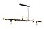 Lustre Pendente Luminária Preto Sputnik Moderno Retrô Vintage 12 Lâmpadas Sala Área Gourmet INL56 - Imagem 1