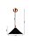 Pendente Preto Chapeu Industrial Retro Inl59 - Imagem 3