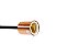 Lustre Pendente Sputnik Moderno Aranha 6 Braços Retrô Preto Cobre Sala Quarto Cozinha INL67 - Imagem 4
