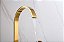Torneira Misturador Duplo Comando Quadrada Dourado Gold Luxo Para Banheiro Lavabo Inovartte IN31 - Imagem 4