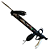 Arbalete Pk Katana Brasil Inox Dual elástico 16mm Azul Marrom Camuflado para Pesca Sub Mergulho Shark - Imagem 2