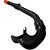 Respirador Divecom Padrão snorkel anatômico confortável para máscara Mergulho Apnéia Pesca caça Sub - Imagem 3