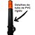 Respirador Divecom Padrão snorkel anatômico confortável para máscara Mergulho Apnéia Pesca caça Sub - Imagem 7