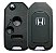 Chave Canivete Honda New Civic City Crv Fit 2 Botões +panico - Imagem 4