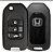 Chave Canivete Honda Civic City 3 Botões - Imagem 1