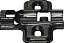 CALCO METALLA 300 H2 37MM ACO NIQ PRETO - Imagem 1