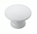 PUXADOR PONTO 34MM ZAMAC BRANCO - Imagem 1