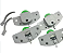 KIT PORTA CORRER AL32 1PT - Imagem 1