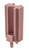 CONECTOR LINK RETO PARAF ROSE 10PÇS - Imagem 1