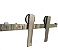 KIT APARENTE ALUMINA 2MT ALUM. ESCOVADO - Imagem 1