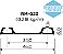 TRILHO RM-023 INF FOSCO 6MTS - Imagem 1
