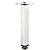 PE QUADRADO S-009 130MM INOX ESCOVADO - Imagem 1