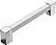 PUXADOR 121 192MM AL ABS CRO/ANOD - Imagem 1