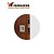 FECH.ROLETE MAQ.45 EXT ROSETA REDONDA CROMADO - Imagem 1