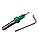 ESCAREADOR 3 X 10 MM RENNA - Imagem 1