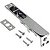 TRINCO DE EMBUTIR 12CM CROMADO - Imagem 1