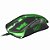 MOUSE GAMER RAPTOR OM-801 PRETO/VERDE USB 60839 FORTREK - Imagem 1