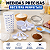 Kit Confeiteiro Copo Medidores Peneira Espátula Separador - Imagem 5