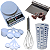Kit Confeiteiro com Medidores, Fuê, Espátula, Copo e Balança - Imagem 1