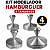 Kit Modelador de Hambúrguer com 4 Tamanhos + Prensador Profissional - Imagem 1