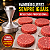 Modelador de Hambúrguer Mini 6cm para Festas, Lanches e Buffet - Imagem 4