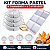 Kit com 4 Formas Modeladoras de Pastel com 6 Cavidades Casa - Imagem 1