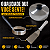 Kit Abafador Hambúrguer Aro Ovo Espátula Inox Profissional - Imagem 7