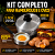 Kit Abafador Hambúrguer Modelador Aro Fritar Ovo Burger Chapa - Imagem 5