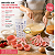 Medidores Copos Xícaras Colheres Cozinha Chef Receitas Casa - Imagem 9