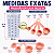 Medidores Copos Xícaras Colheres Cozinha Chef Receitas Casa - Imagem 3