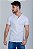 Camiseta Masculina Henley Branca Vidic - Imagem 1