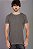 Camiseta Estonada Lisa Básica Chumbo - Imagem 3