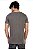 Camiseta Estonada Lisa Básica Chumbo - Imagem 2