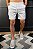Short Linho Branco Vidic - Imagem 1