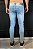 Calça Jeans Super Skinny Azul Claro com Puidos - Imagem 5