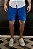 Short Linho Azul Royal Vidic - Imagem 2