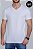 CAMISETA BÁSICA ALGODÃO EGÍPCIO GOLA V BRANCA VIDIC - Imagem 1