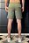 Short Linho Verde Musgo Vidic - Imagem 4
